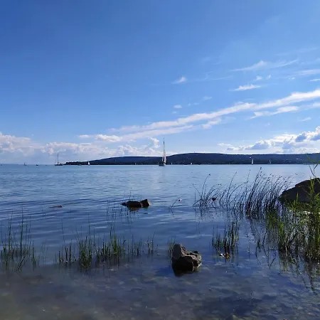 빌라 Elizabeth Vendeghaz Balatonfuzfon A Strandnal